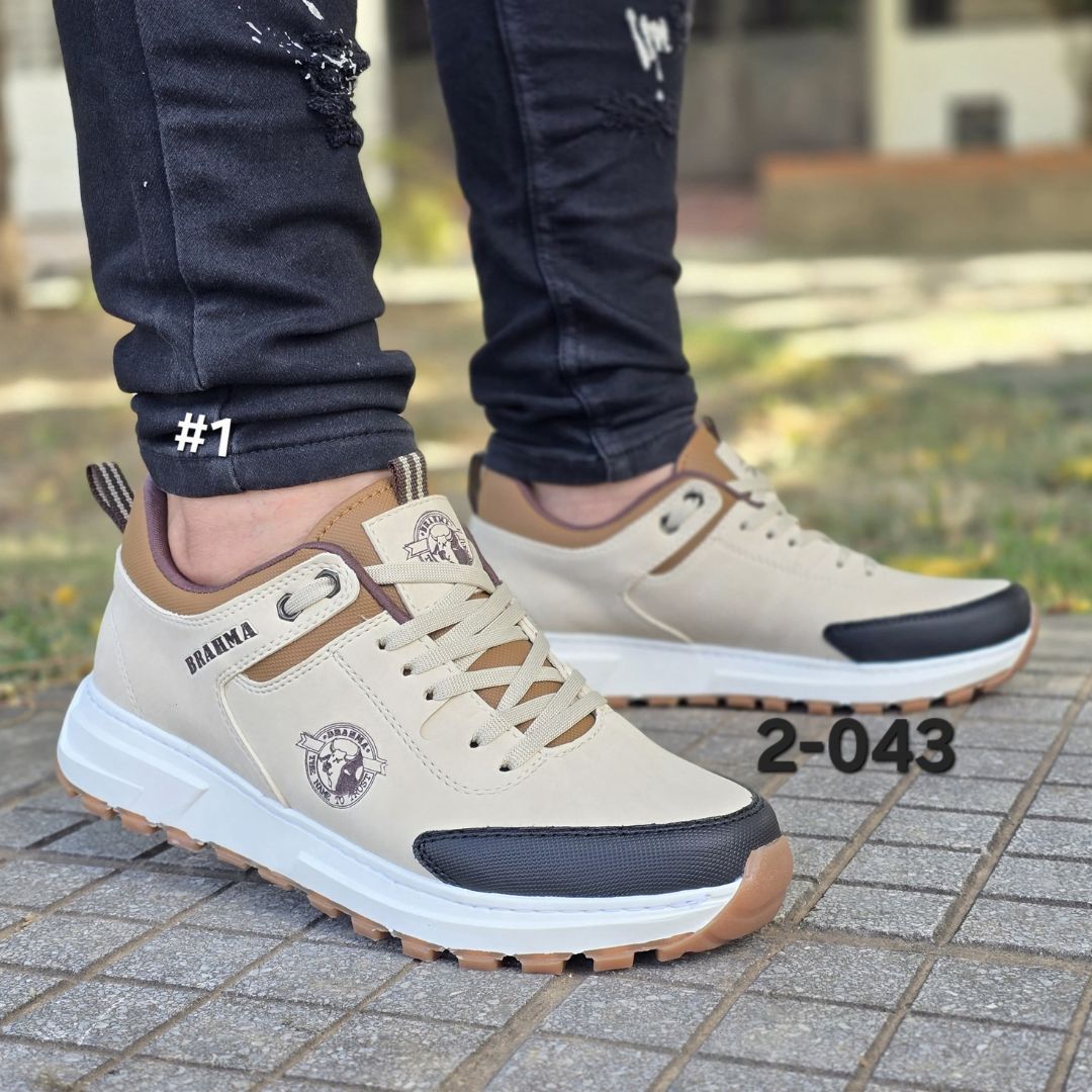 CALAZADO CASUAL CABALLERO-COSIDOS -ENVIO GRATIS